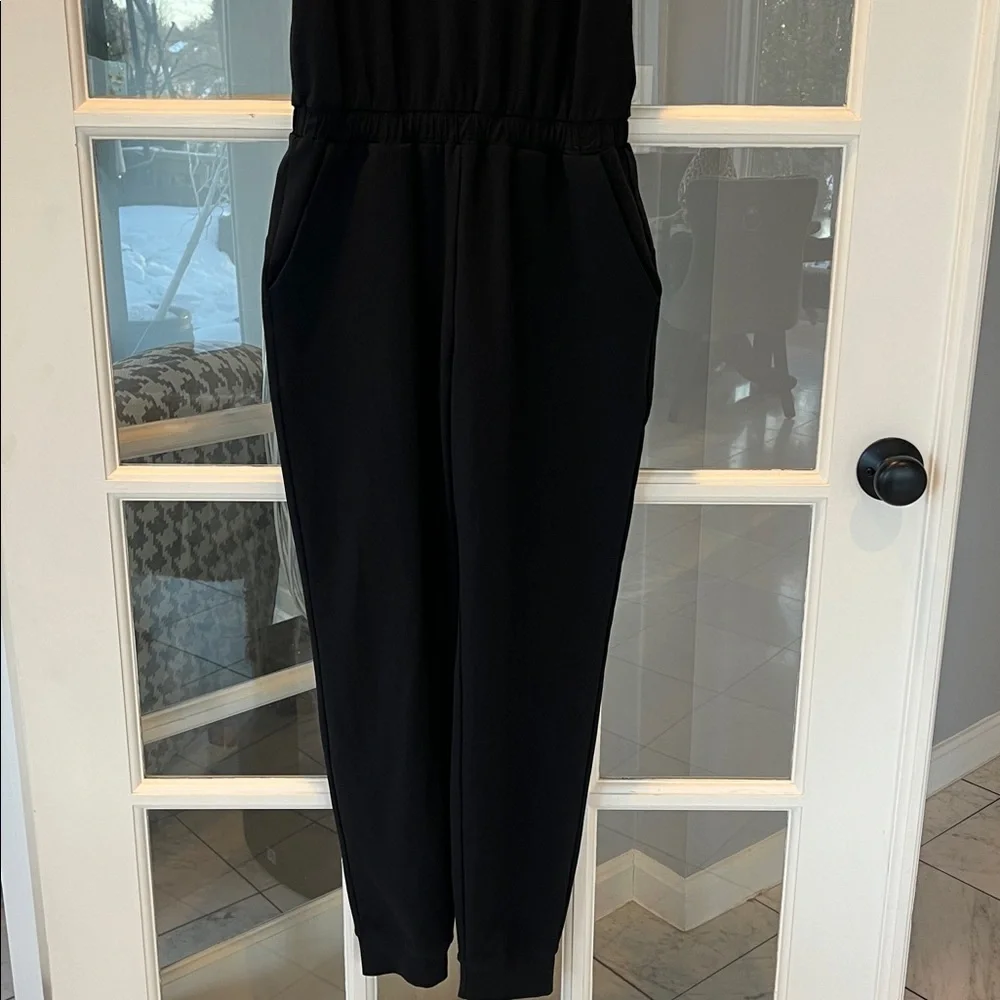 Athleta Girl Hop Skip and a Jumpsuit Size XL/14 Color Black - Picture 6 of 8